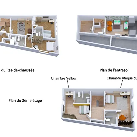 Guest house Hypercentre Calme Fibre 3*